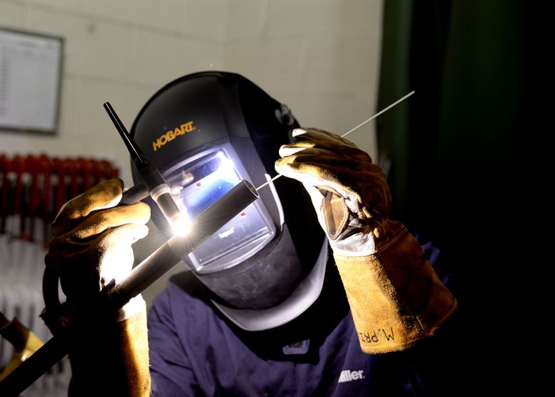 welder at work