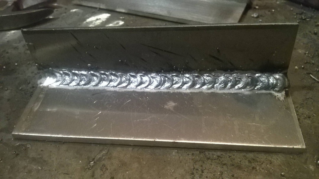 Aluminum MIG welded