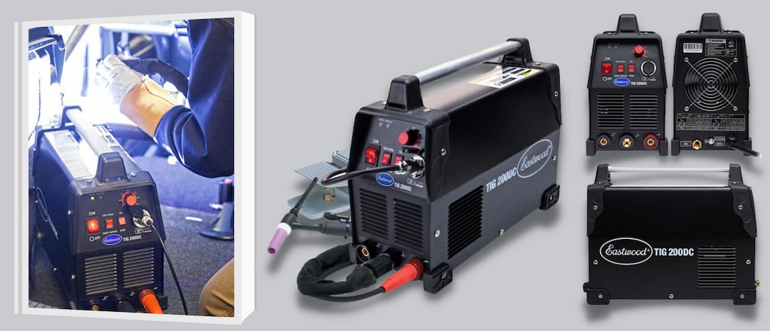 Eastwood TIG welder from various angles